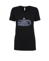 Norway HS Track & Field Turn - Womens Vneck