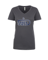 Norway HS Track & Field Turn - Womens Vneck