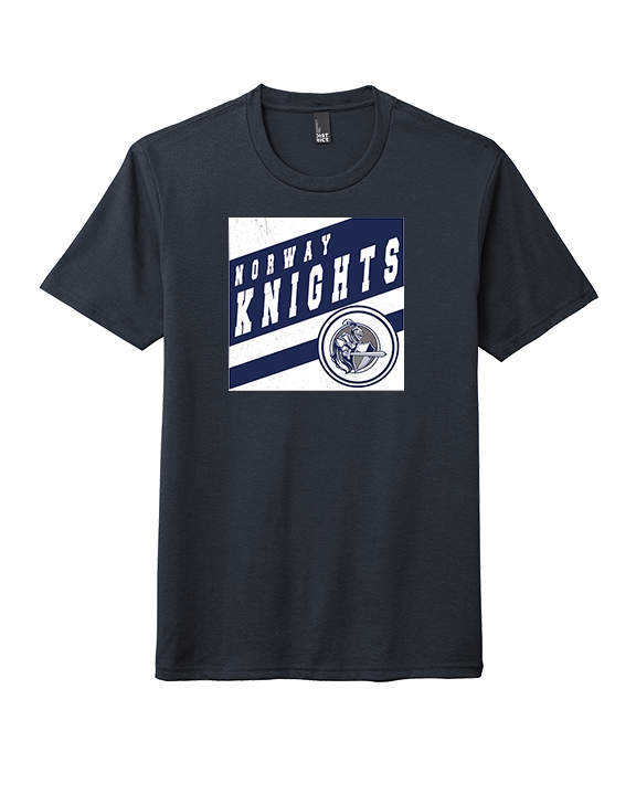 Norway HS Volleyball Square - Tri-Blend Shirt