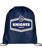 Norway HS Wrestling Board - Drawstring Bag