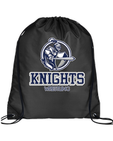Norway HS Wrestling Shadow - Drawstring Bag