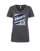 Norway HS Wrestling Square - Womens Vneck