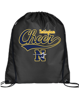 Nottingham HS Cheer Banner - Drawstring Bag