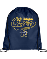 Nottingham HS Cheer Banner - Drawstring Bag