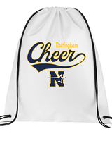 Nottingham HS Cheer Banner - Drawstring Bag