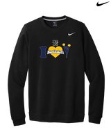Nottingham HS Cheer I Heart Cheer - Mens Nike Crewneck