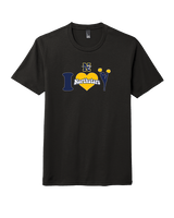 Nottingham HS Cheer I Heart Cheer - Tri-Blend Shirt
