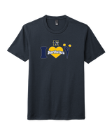 Nottingham HS Cheer I Heart Cheer - Tri-Blend Shirt
