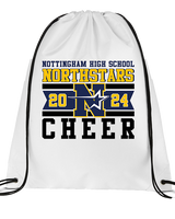 Nottingham HS Cheer Stamp - Drawstring Bag