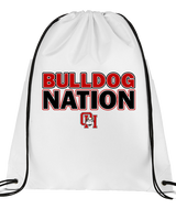 Oak Hills HS Boys Soccer Nation - Drawstring Bag