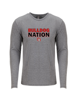 Oak Hills HS Boys Soccer Nation - Tri-Blend Long Sleeve