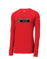 Oak Hills HS Boys Soccer Pennant - Mens Nike Longsleeve