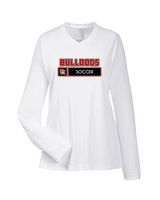 Oak Hills HS Boys Soccer Pennant - Womens Performance Longsleeve