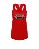 Oak Hills HS Boys Soccer Pennant - Womens Tank Top