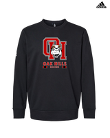 Oak Hills HS Boys Soccer Stacked - Mens Adidas Crewneck