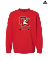 Oak Hills HS Boys Soccer Stacked - Mens Adidas Crewneck