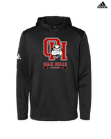 Oak Hills HS Boys Soccer Stacked - Mens Adidas Hoodie