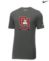 Oak Hills HS Boys Soccer Stacked - Mens Nike Cotton Poly Tee