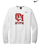 Oak Hills HS Boys Soccer Stacked - Mens Nike Crewneck
