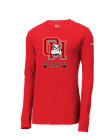 Oak Hills HS Boys Soccer Stacked - Mens Nike Longsleeve