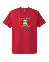 Oak Hills HS Boys Soccer Stacked - Mens Select Cotton T-Shirt