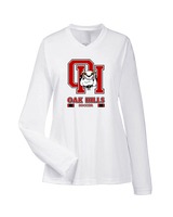 Oak Hills HS Boys Soccer Stacked - Womens Performance Longsleeve