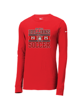 Oak Hills HS Boys Soccer Stamp - Mens Nike Longsleeve