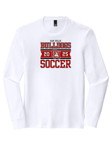Oak Hills HS Boys Soccer Stamp - Tri-Blend Long Sleeve