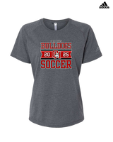 Oak Hills HS Boys Soccer Stamp - Womens Adidas Performance Shirt