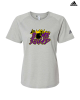Oakland Dynamites 8u Football Logo - Womens Adidas Performance Shirt