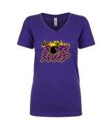 Oakland Dynamites 8u Football Logo - Womens Vneck