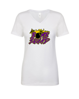 Oakland Dynamites 8u Football Logo - Womens Vneck