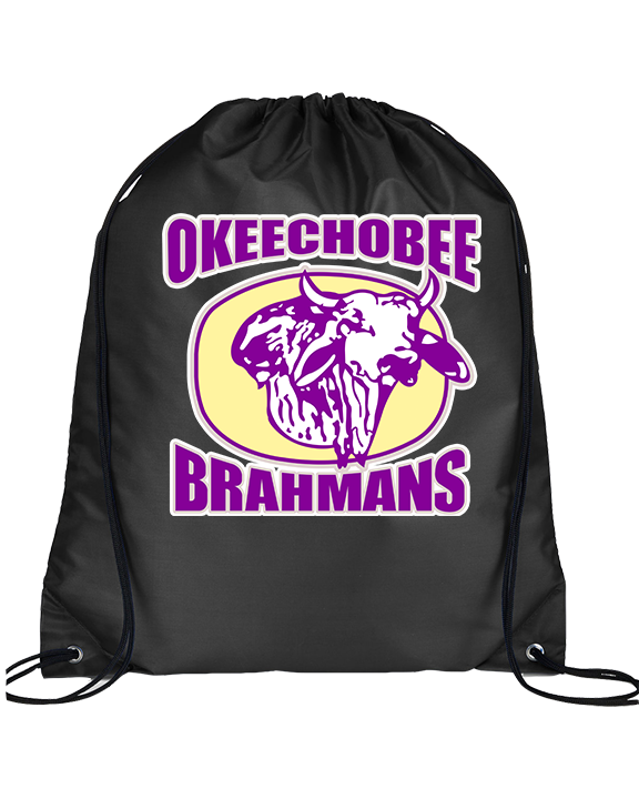 Okeechobee HS Football Logo - Drawstring Bag
