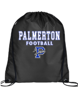 Palmerton HS Football Block - Drawstring Bag