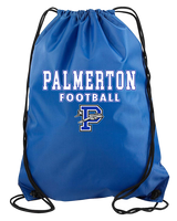 Palmerton HS Football Block - Drawstring Bag