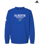 Palmerton HS Football Block - Mens Adidas Crewneck