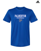 Palmerton HS Football Block - Mens Adidas Performance Shirt