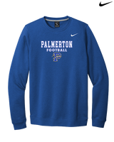 Palmerton HS Football Block - Mens Nike Crewneck