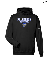 Palmerton HS Football Block - Nike Club Fleece Hoodie