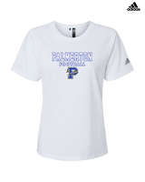Palmerton HS Football Block - Womens Adidas Performance Shirt