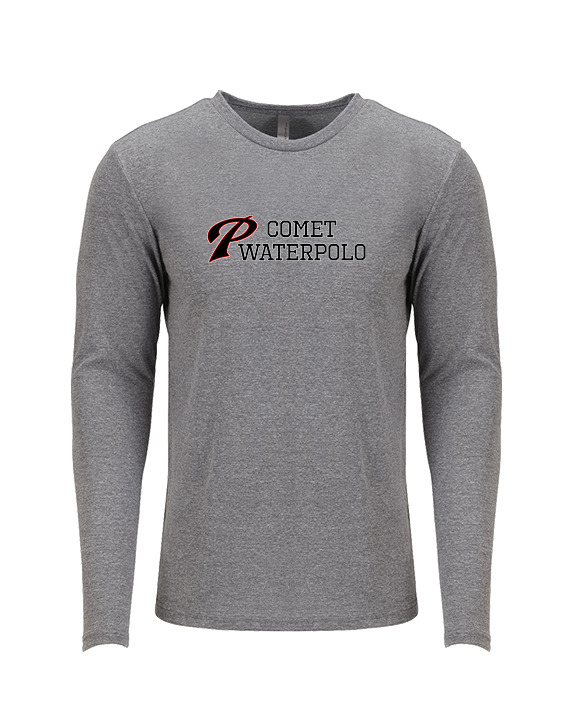 Palomar College Water Polo Custom 01 - Tri-Blend Long Sleeve