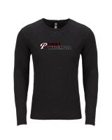 Palomar College Water Polo Custom 02 - Tri-Blend Long Sleeve