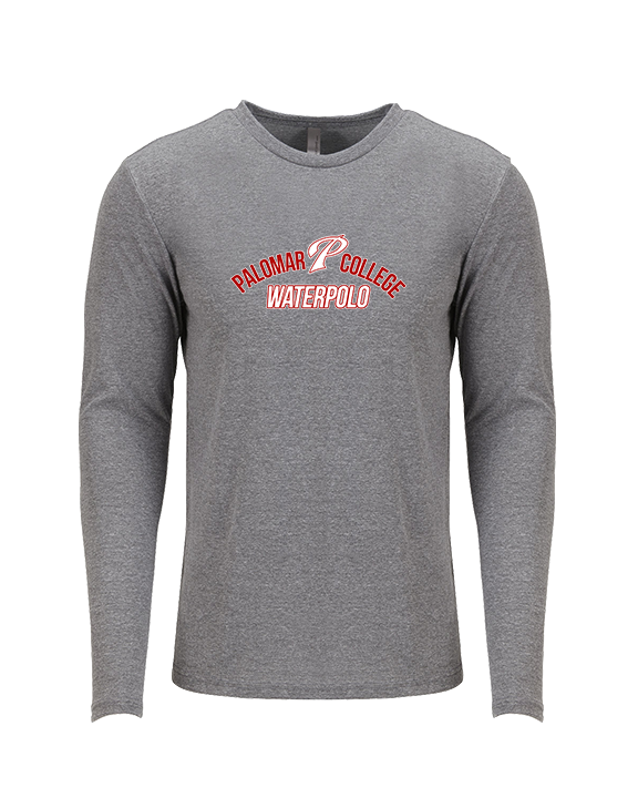 Palomar College Water Polo Custom 04 - Tri-Blend Long Sleeve