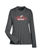Palomar College Water Polo Custom 04 - Womens Performance Longsleeve