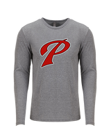 Palomar College Water Polo Custom 05 - Tri-Blend Long Sleeve