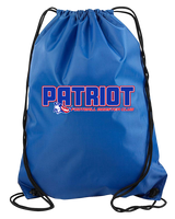 Patriot Football Booster Club Bold - Drawstring Bag