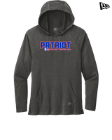 Patriot Football Booster Club Bold - New Era Tri-Blend Hoodie