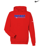 Patriot Football Booster Club Bold - Nike Club Fleece Hoodie