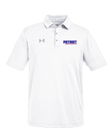 Patriot Football Booster Club Bold - Under Armour Mens Tech Polo