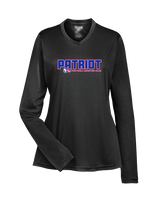Patriot Football Booster Club Bold - Womens Performance Longsleeve